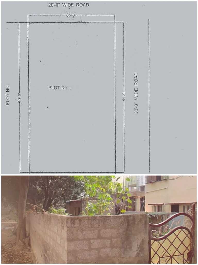 Residential open plot for saletulip garden colony,puppalguda